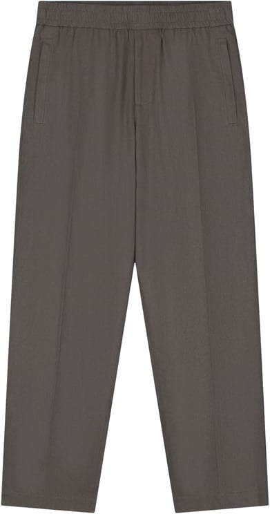 ØLÅF Olaf Slim Elasticated Pant Pantalons Grijs M240401