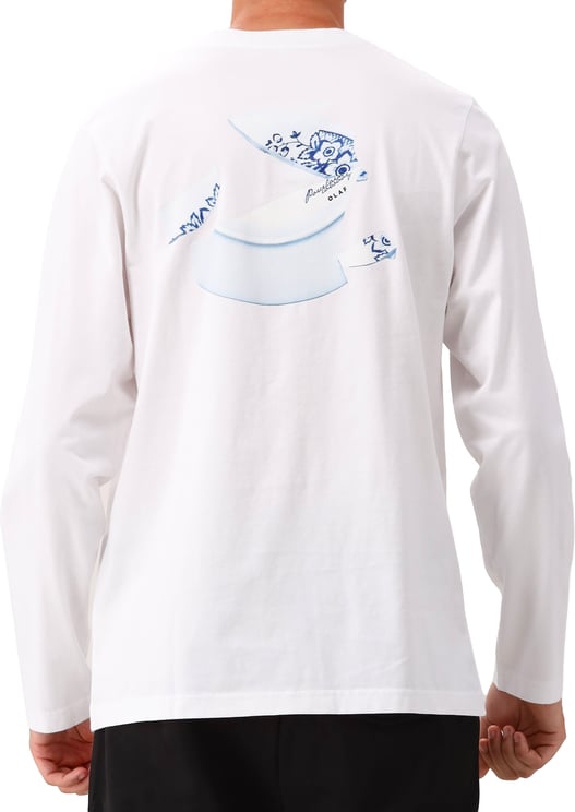 ØLÅF Olaf Longsleeve Wit Broken Plate