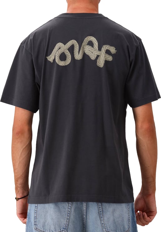 ØLÅF Olaf T-shirt Grijs Lasso Signature Tee