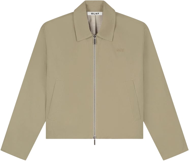 ØLÅF Olaf Zip Up Jacket Jackets Khaki W240504