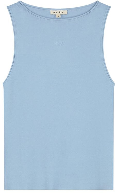 ØLÅF Olaf - Retro logo sleeveless knit - W240704 - Open air