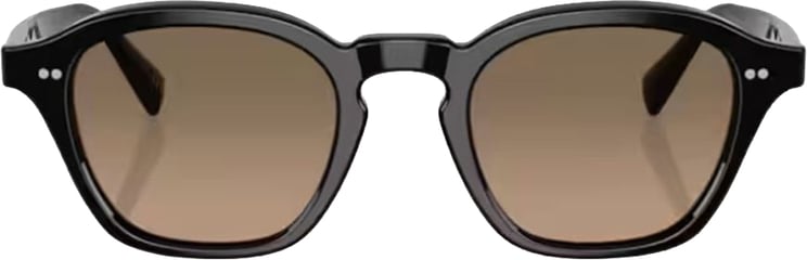 Oliver Peoples Ov5580Su - Eyles Angular Black Acetate Sunglasses