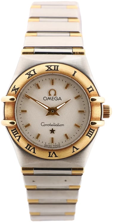 Omega Omega Constellation 1362.30 58366585 SS QZ Watch with Beige Dial
