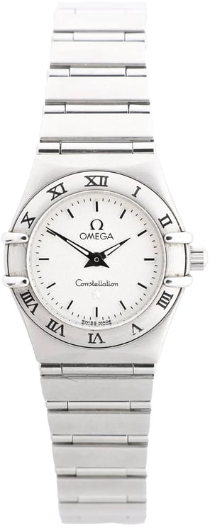 Omega Omega Constellation 1562.3 56987505 6553/865 SS QZ Watch with White Dial