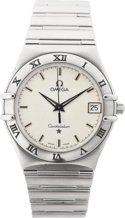 Omega Omega Constellation 1512.30 56246591 SS QZ Watch with Beige Dial