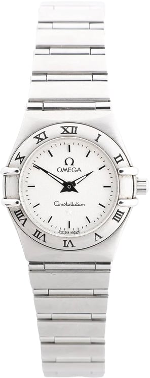 Omega Omega Constellation 1562.3 56987505 6553/865 SS QZ Watch with White Dial