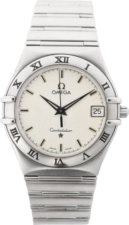 Omega Omega Constellation 1512.30 56246591 SS QZ Watch with Beige Dial