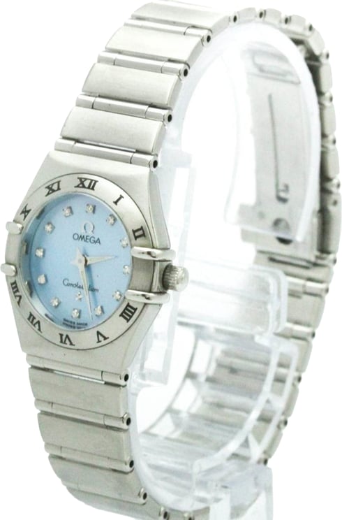 Omega Omega Constellation Quartz Stainless Steel with Diamond Markers 22