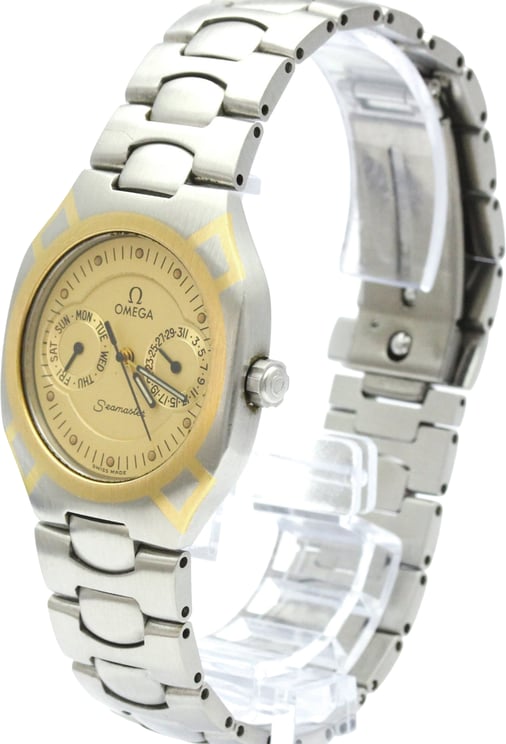 Omega Omega Seamaster Polaris Day-Date Quartz Stainless Steel with Plated Metal 31