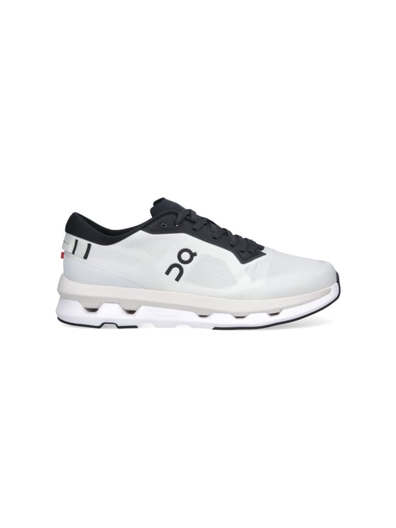 ON White Couldzone Fabric Sneakers
