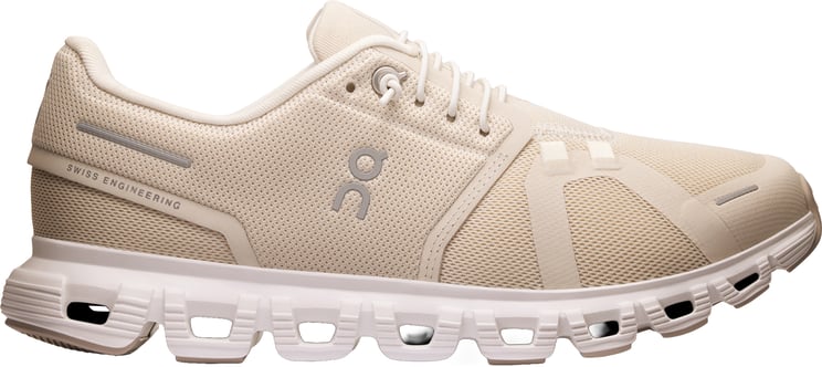 ON Cloud 6 Pearl/White Dna Sneakers