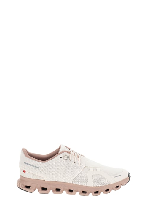 On Running Breathable Beige Sneakers with CloudTec® Cushioning