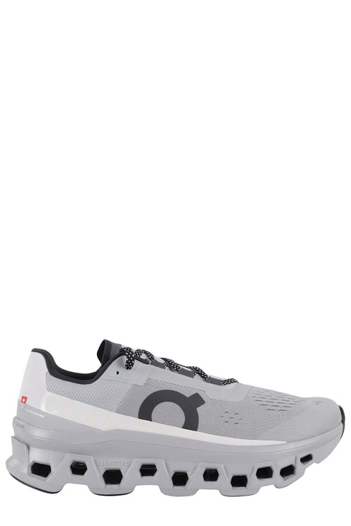 On Running Cloudmonster Technical Fabric Sneakers With Perforated Rubber Sole