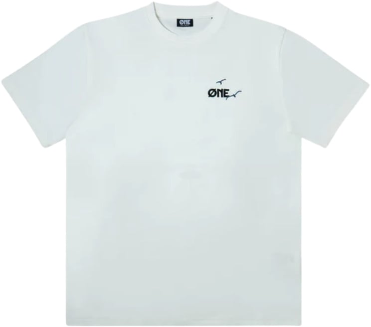 Øne First Movers One First Movers Seaside T-shirts Off White Seaside Tee