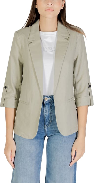 Only Only Green Linen Blazer