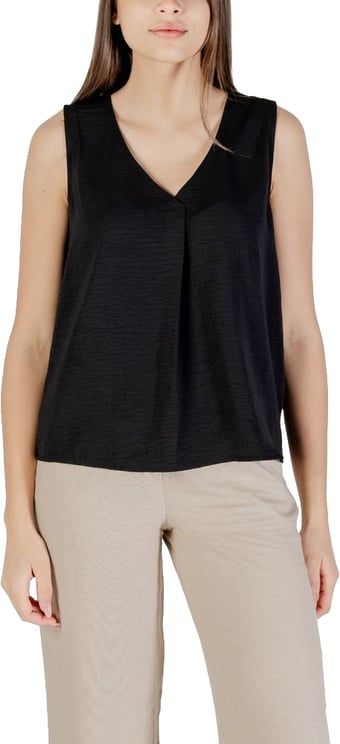 Only Only Black Recycled Polyester Tank Tops
