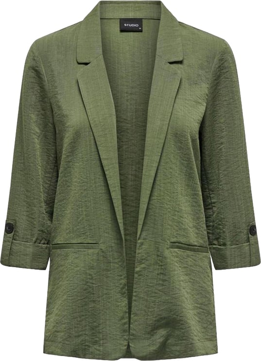 Only Only Green Viscose Blazer
