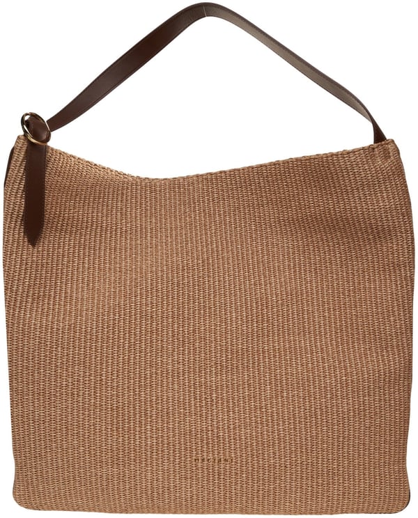 Orciani Raffia shopper