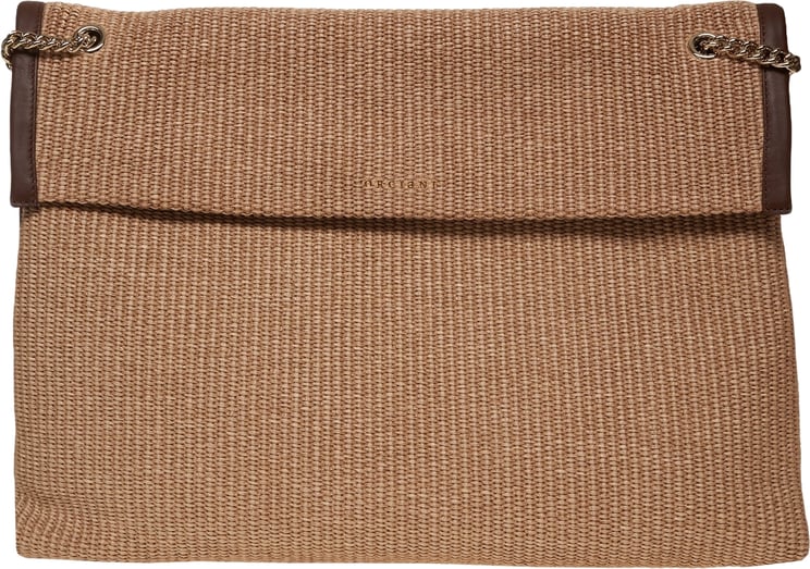Orciani Raffia shoulder bag