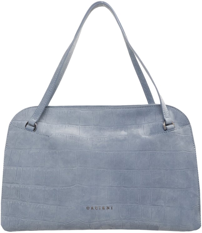 Orciani Nubuck leather shoulder bag 'Lido'