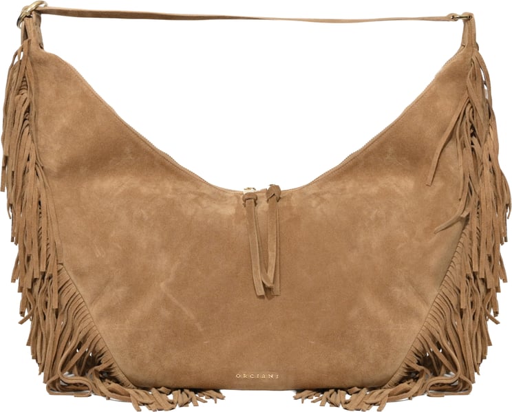 Orciani Bags Peach Fringe