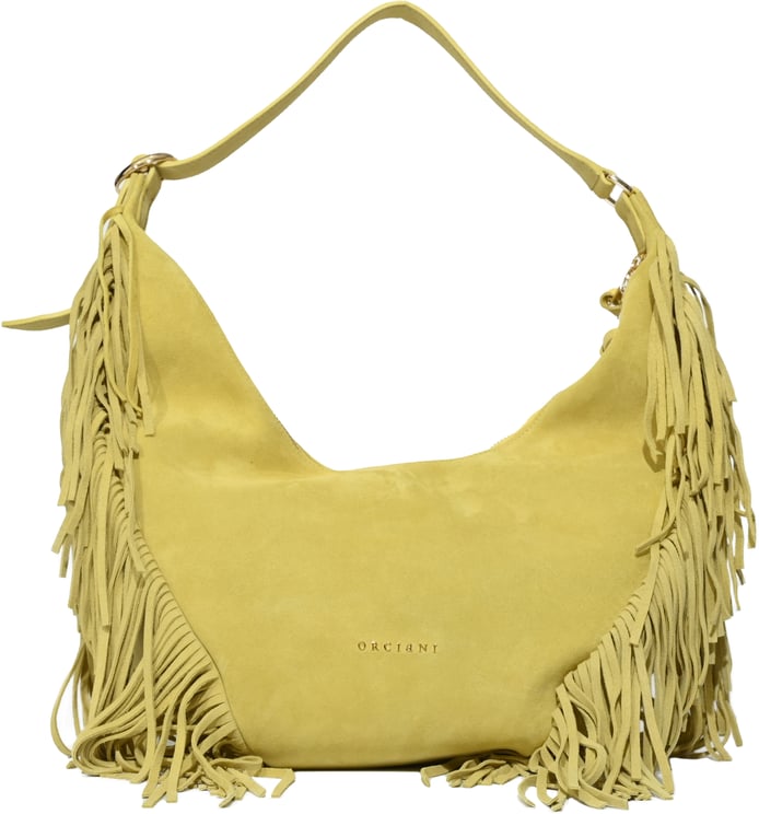 Orciani Bags Peach Fringe