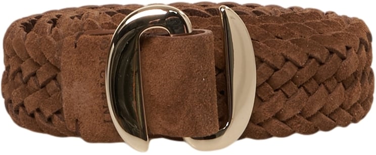 Orciani Braided suede belt