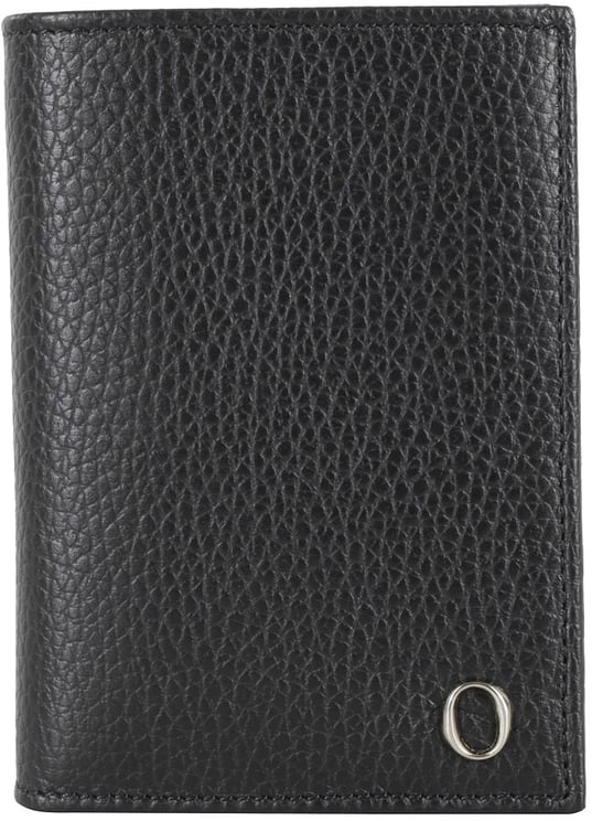 Orciani Textured Leather Vertical Wallet