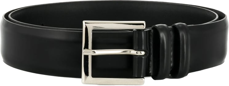 Orciani cintura classica calf in pelle black