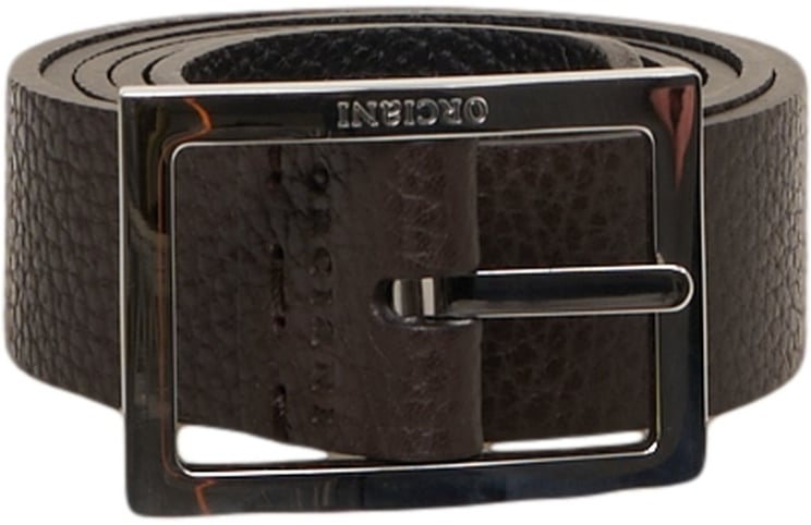 Orciani Grained leather belt