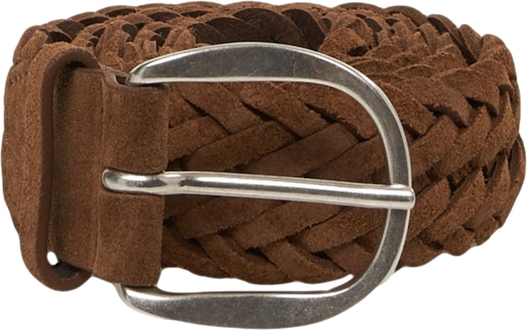 Orciani Braided suede belt