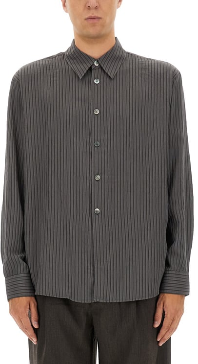 Our Legacy CONTRASTING STRIPED SHIRT