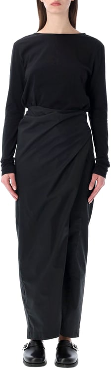 Our Legacy Twisted Jersey Dress Nero