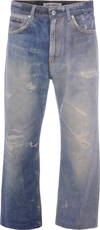 Our Legacy Jeans Digital Denim Print