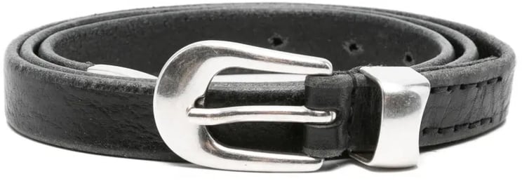 Our Legacy 2 Cm Belt Black Leather