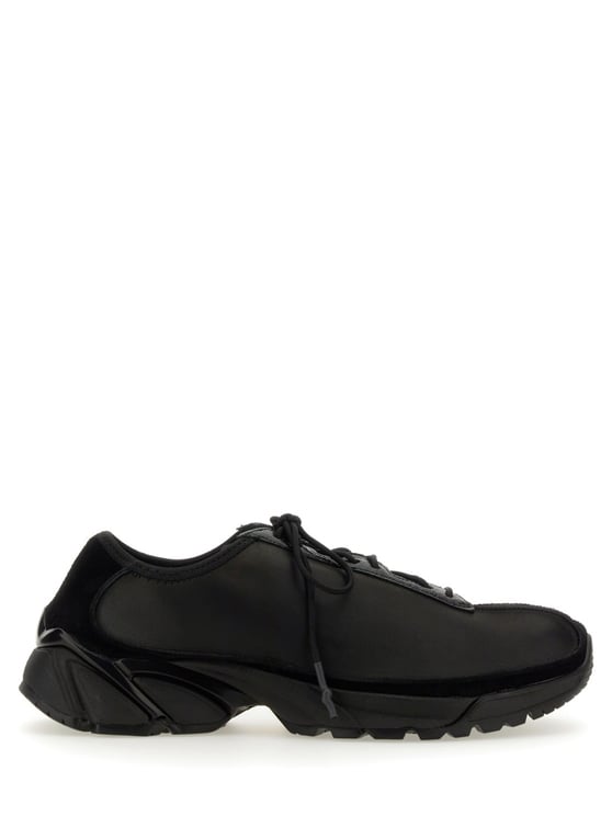 Our Legacy Black Klove Low-Profile Leather Sneakers