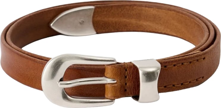 Our Legacy 2 CM BELT COGNAC LEATHER