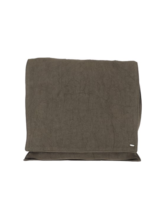 Our Legacy Brown Grande Slack Linen Shoulder Bag