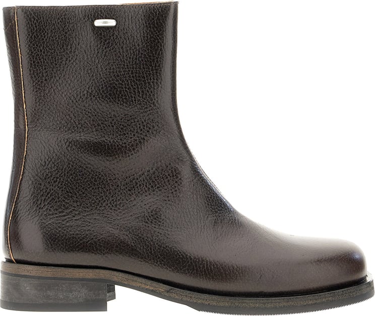 Our Legacy Our Legacy Dark brown leather ankle boots