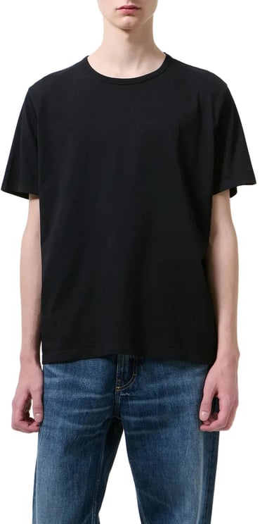 Our Legacy NEW BOX T-SHIRT BLACK CLEAN JERSEY