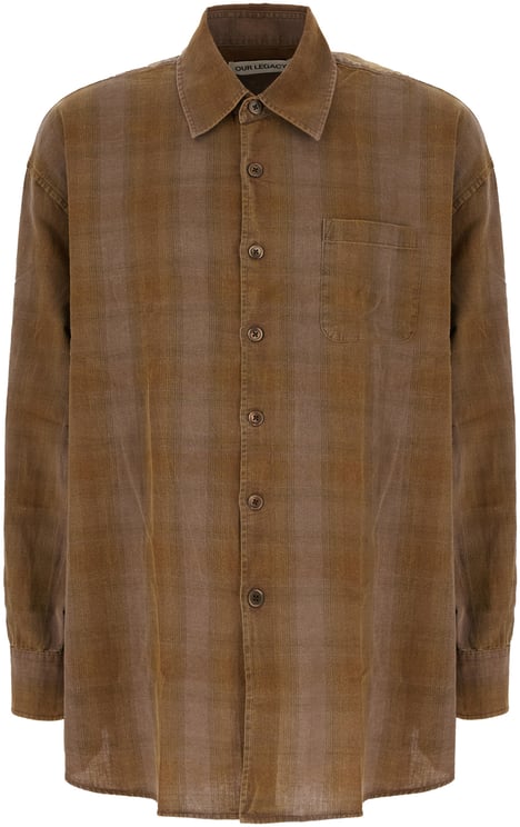 Our Legacy Our Legacy Printed cotton shirt