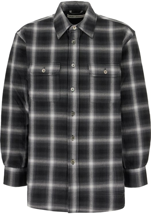 Our Legacy Our Legacy Embroidered cotton shirt