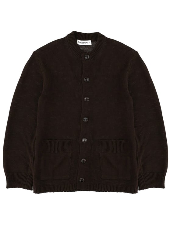 Our Legacy Neutrals Parlor Oversized Mercerised Cotton Cardigan