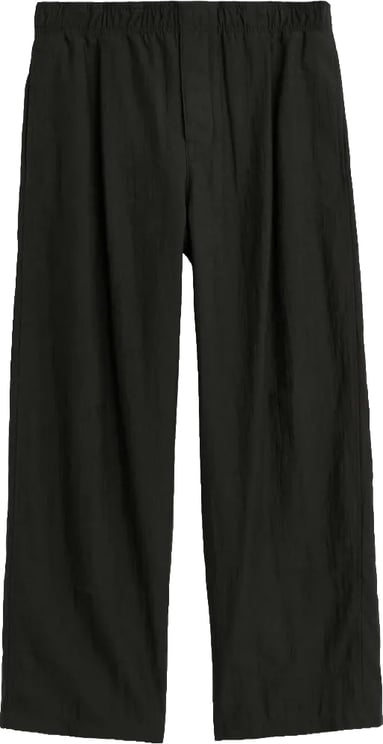 Our Legacy Leisure Trouser Soot Black Techflax