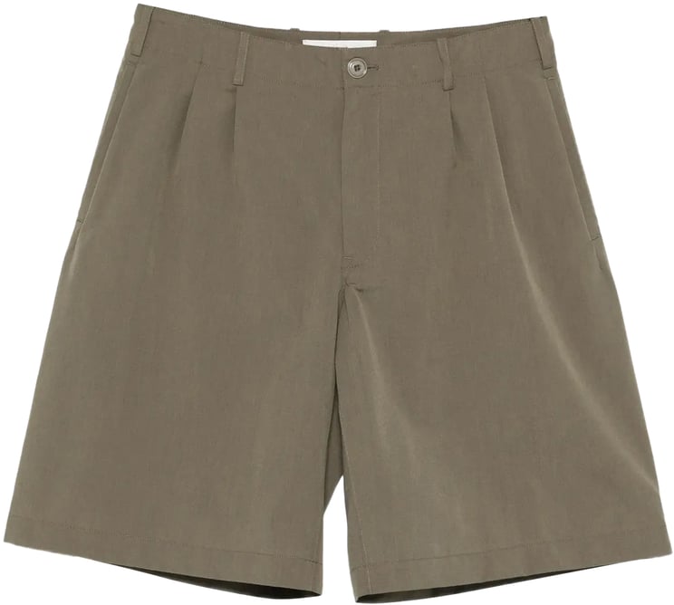 Our Legacy Ponte Shorts Dry Leaf Balance Woolcoat