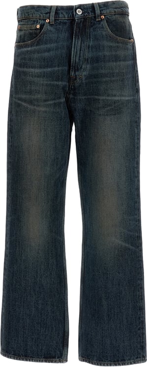 Our Legacy Blue Straight-Leg Jeans