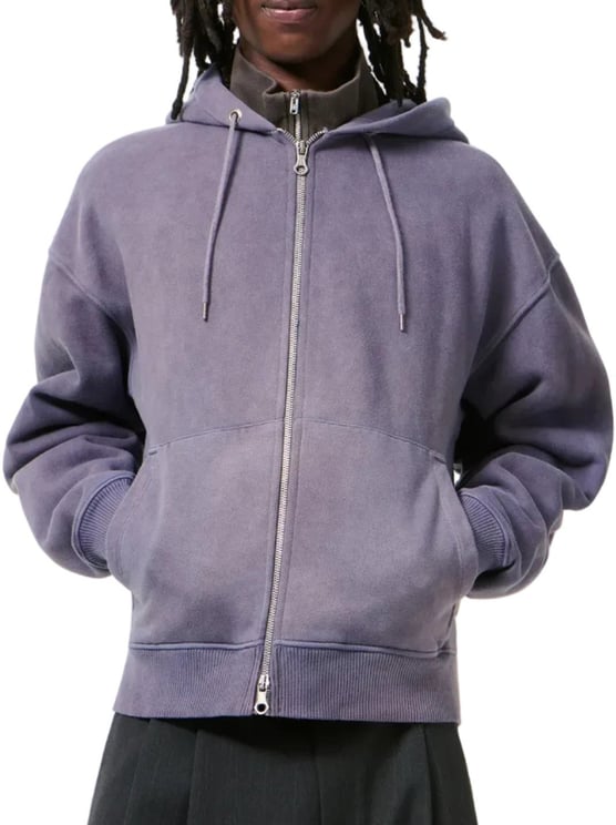 Our Legacy RASCAL HOOD ANTIQUE AMETHYST STAR FLEECE