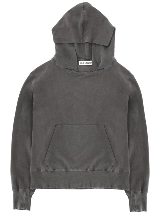 Our Legacy Neutrals Relic Faded Cotton-Linen Hoodie