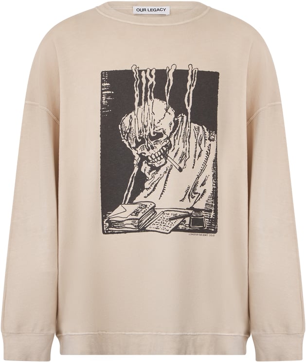 Our Legacy Cotton sweatshirt Angry Fan Mail