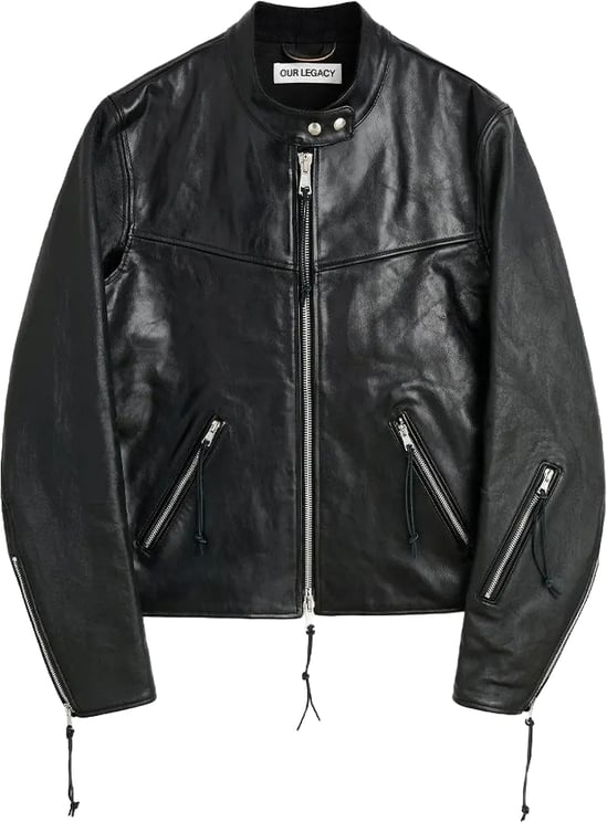Our Legacy Yurei Jacket Whisker Black Buffed Lambskin
